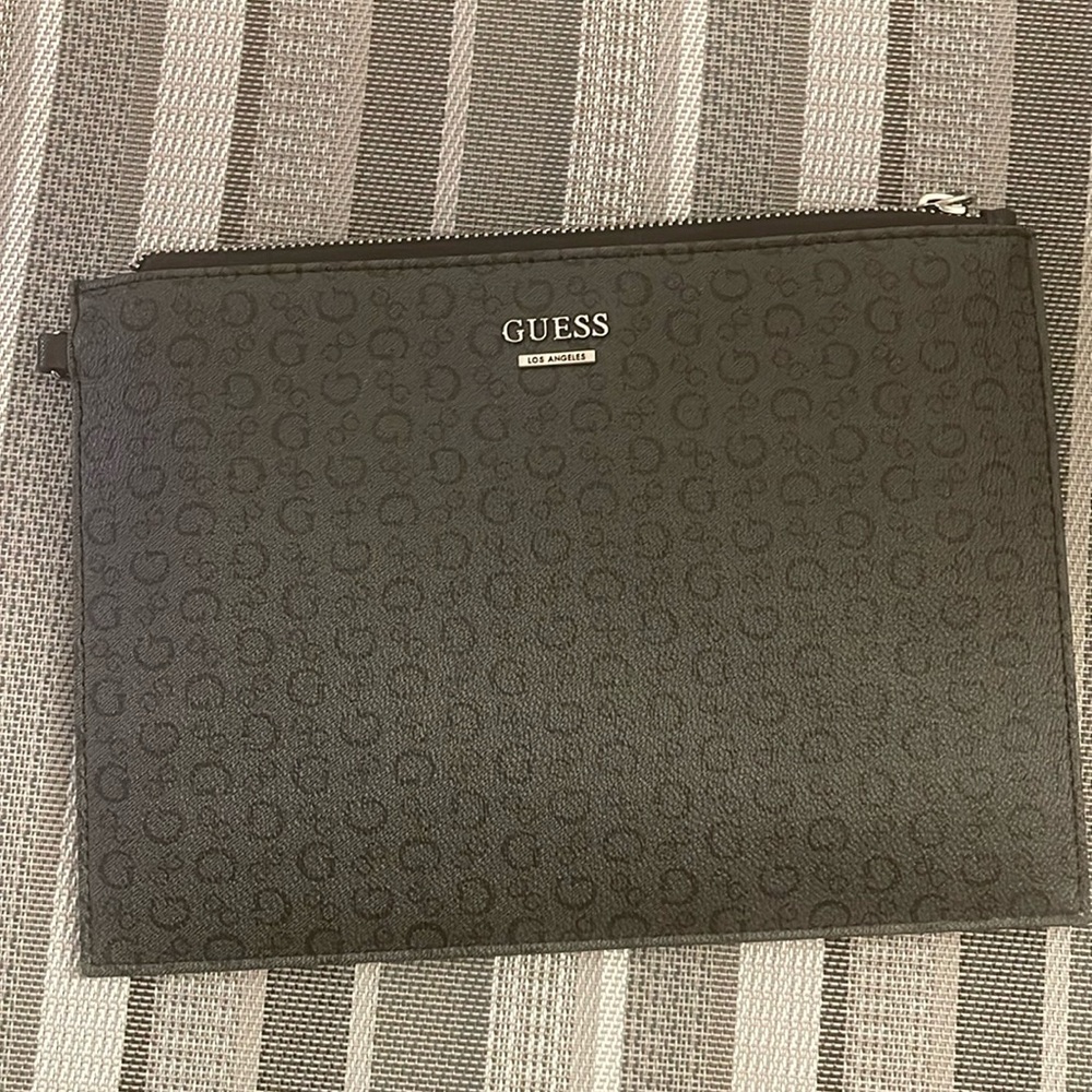 Guess new black clutch